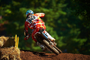 Tye Simmonds put together two consistent motos at the eighth round of the AMA Pro Motocross Championship Series held in Washougal, WA to finish 14th overall.