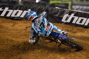 James Stewart recovered from a collision to finish sixth overall.