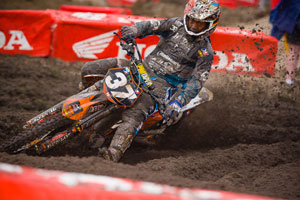 Malcolm Stewart finished 8th overall, overcoming horrible riding conditions - Photo: Hoppenworld.com