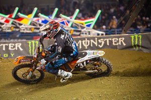 Malcolm Stewart had an up and down night, finishing 13th overall - Photo: Hoppenworld.com