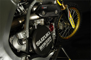 Our bike is special but most parts are derived from stock.