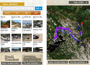 Trail Tracker iPhone App