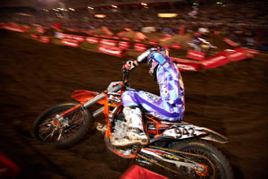 Tye Simmonds qualified for fourth Supercross main event