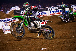 Ryan Villopoto easily ran away with the opening race - Photo by Frank Hoppen