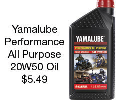 Yamalube Performance All Purpose 20W50 Oil