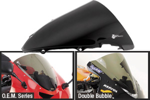 A new windscreen can instantly give your sportbike a custom look.