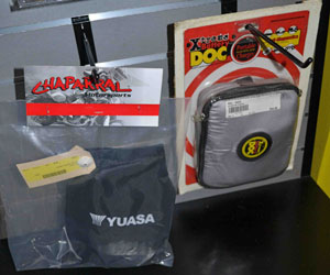 You can get battery chargers and tenders that fit into a compact kit that easily stories on your off road vehicle