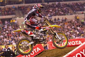 Dungey fourth after indianapolis sx crash 