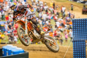 With a 1-1 moto sweep, Ryan Dungey took his 2nd consecutive 450 Motocross class win - Photo: Hoppenworld.com