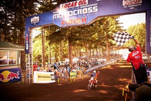 Ryan Dungey 2012 Motocross Washougal - Finish Line