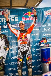 Marvin Musquin 2012 Motocross 250cc Lake Elsinore - Podium