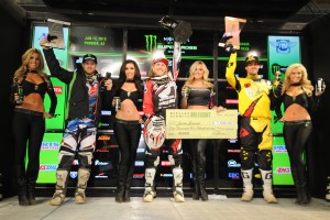 2013 Supercross Phoenix Winner's Podium
