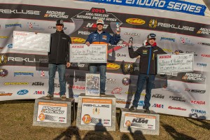 2013 AMA National Enduro Cherokee Winner's Podium