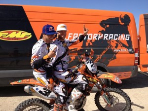 Kurt Caselli and Ivan Ramirez 2012 SCORE San Felipe 250 - 1st Place