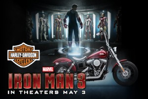 Harley-Davidson Throws Its Support Behind 'Iron Man 3'