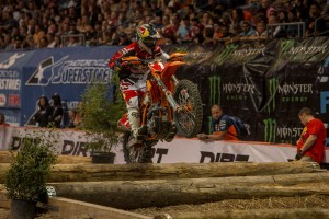 Taddy Blazusiak 2013 AMA EnduroCross Las Vegas - Logs