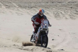 Desert Dirt Bike Rider