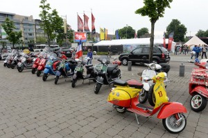 Thousands Come Together For 2013 Vespa World Days