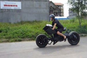 Vietnamese Rider Creates A 'Batpod' Motorcycle