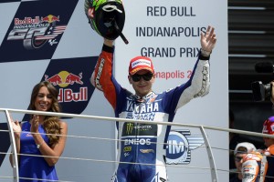 Jorge Lorenzo 2013 MotoGP Indianapolis Podium