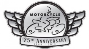 Motorcycle Ohio 25th Anniversary Logo