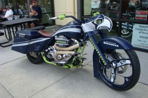 Seattle Seahawks Bike Being Raffled Off For Charity