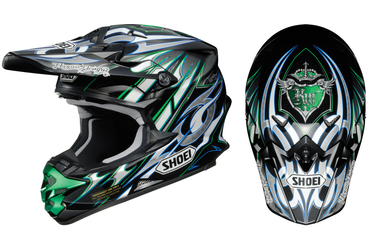 CASCO MOTO CROSS SHOEI VFX-W K-DUB TC-1