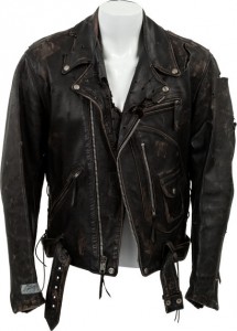 Terminator leather jacket front