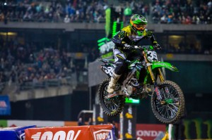 Justin Hill 2014 AMA Supercross Lites West Oakland - 3rd Place