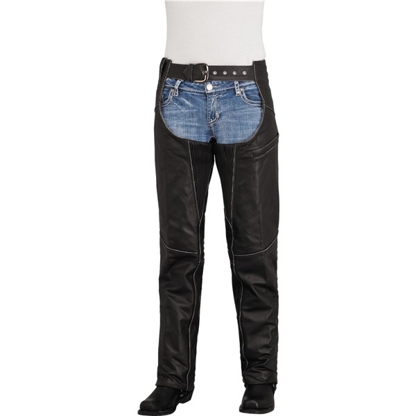 River Road Rambler Womens Leather Chaps