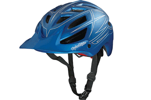 Troy Lee Designs A1 Pinstripe Bicycle Helmets