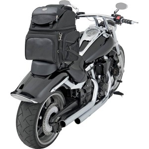 Sissy bar bag without luggage shop rack