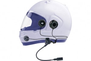 J&M Performance Series Full Face Helmet Clamp-On Headset