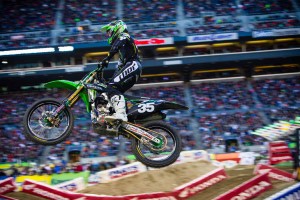Justin Hill 2014 AMA Supercross Lites West Seattle - 3rd Place
