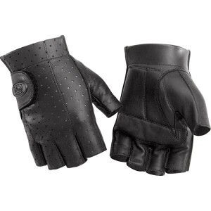 River Road Tucson Fingerless Vented Leather Glove
