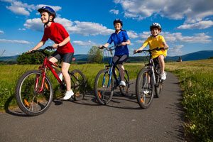 Youth Bicycle Riders