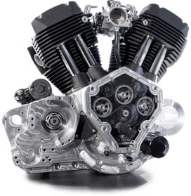 Confederate X132 Hellcat Speedster - Engine