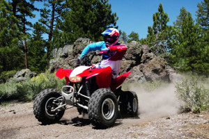 2013 Honda TRX450R - Action