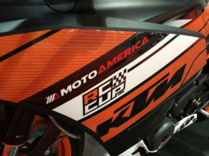 2015 KTM RC 390 MotoAmerica RC Cup Bike