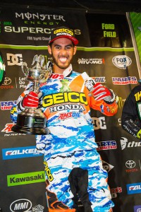 Justin Bogle 2015 AMA Supercross Lites East Detroit