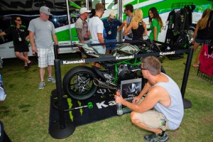 Kawasaki Ninja H2R 2015 AMA Supercross Las Vegas
