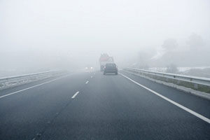 Rain and Bad Weather on Highway