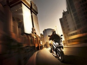 Street Rider in City