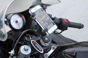 Sports bike phone clearance mount