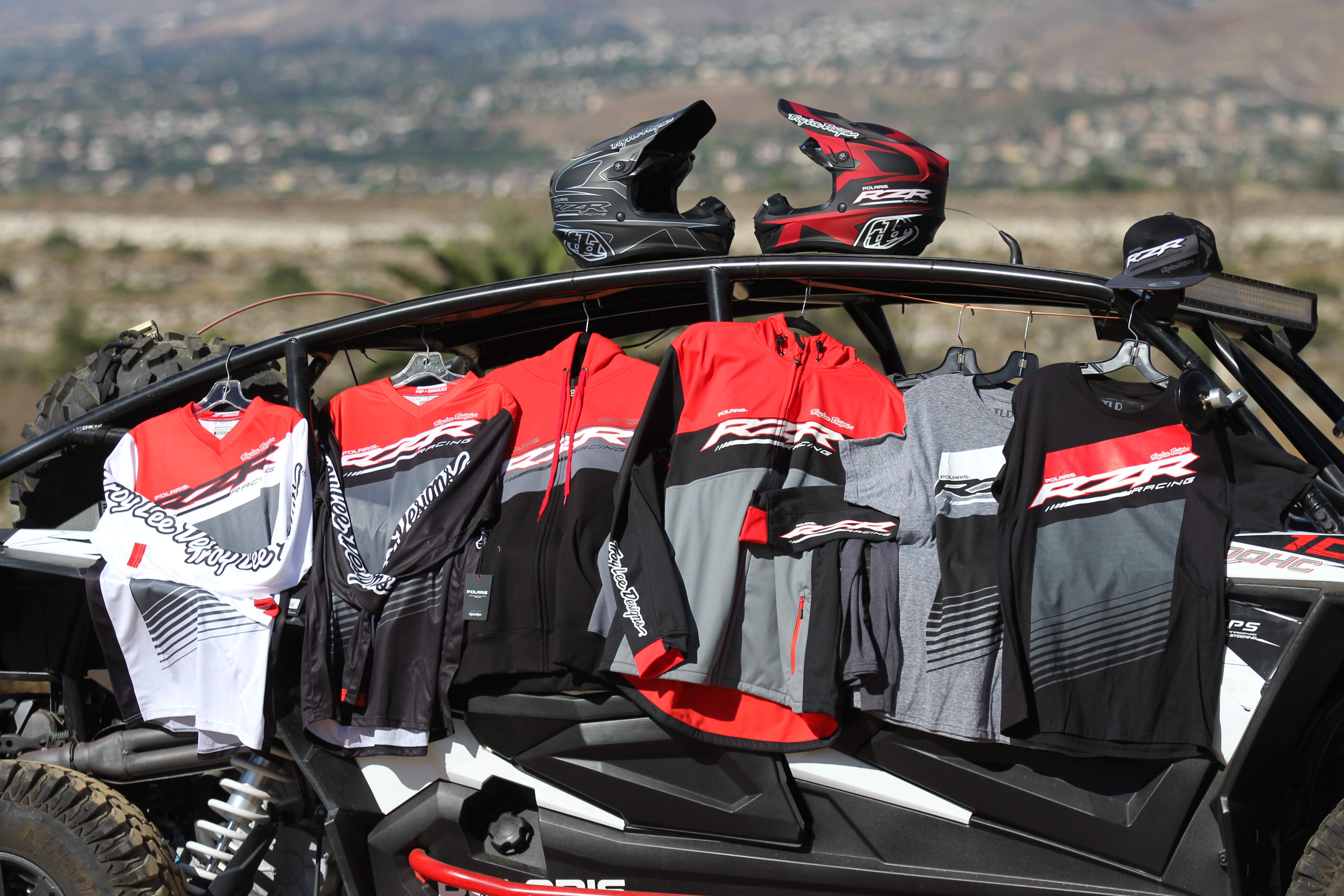 Troy Lee Designs and Polaris RZR Team Up For Race-Inspired Gear Line |  