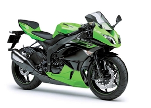 Kawasaki is donating a Ninja sportbike for auction.